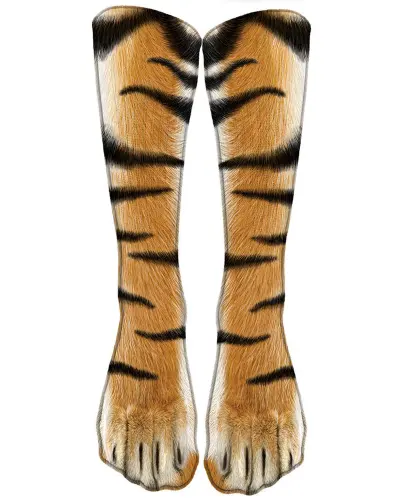 Chaussettes Hautes Fantaisie Tigre