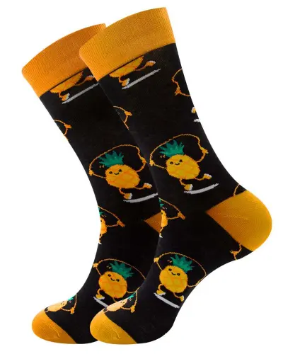 Chaussettes Fantaisie Ananas Délirant