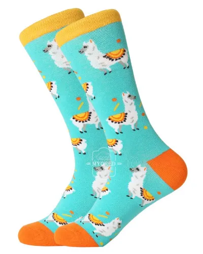 Chaussettes Fantaisie Lamas